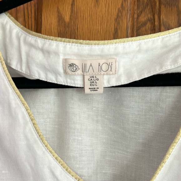 Lila Rose Large Sleeveless Top - Picture 3 of 3